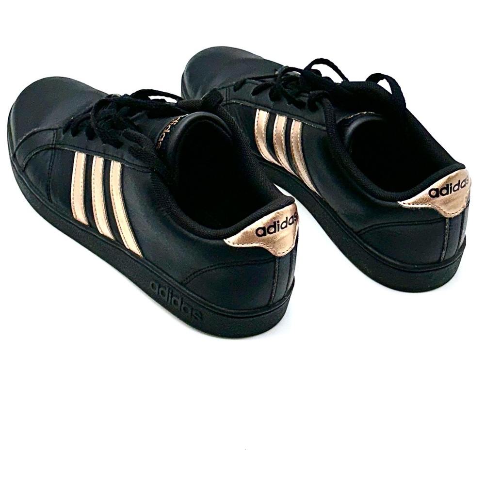 RETRO VINTAGE ADIDAS THROWBACK BASELINE BLACK/COPPER SNEAKERS ART BC0262